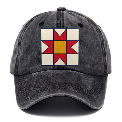Star Block Study Sewing And Quilting Classic Cap – Graphite