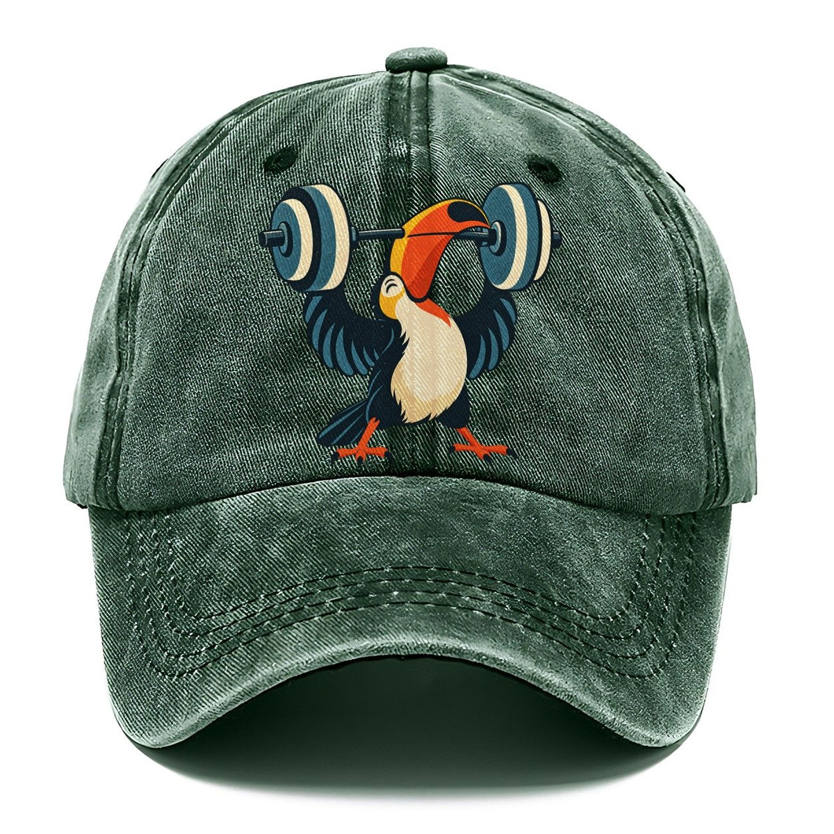Toucan Beak Press Animal Lifters Classic Cap – Forest Mist