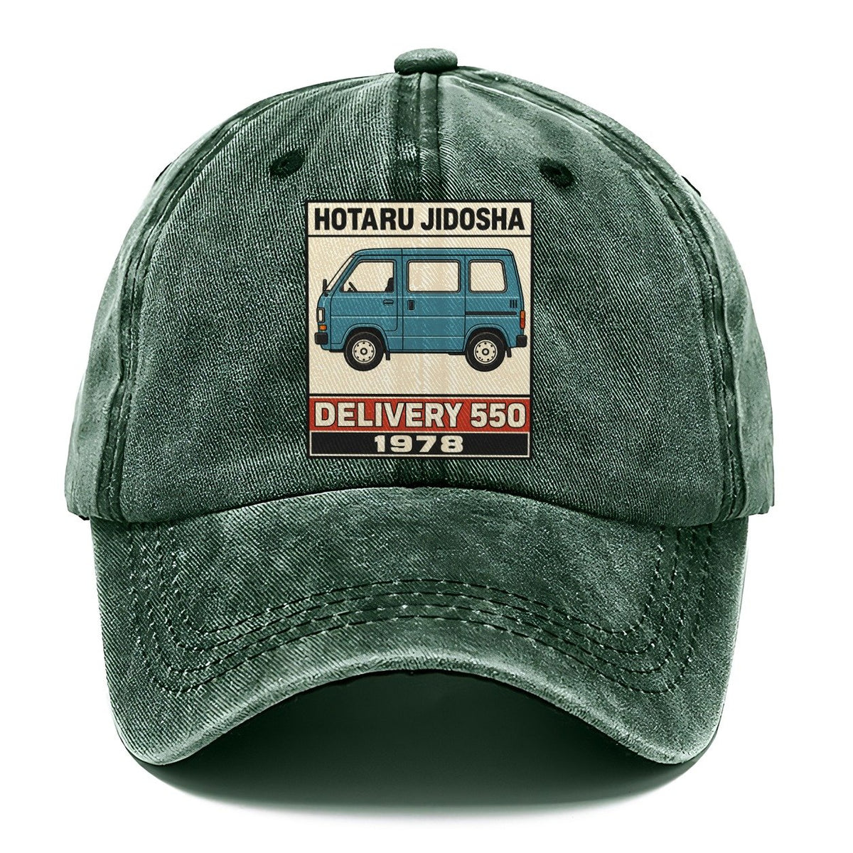 Hotaru Delivery Showa Speed Plates Classic Cap – Forest Mist