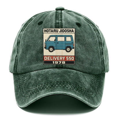 Hotaru Delivery Showa Speed Plates Classic Cap – Forest Mist