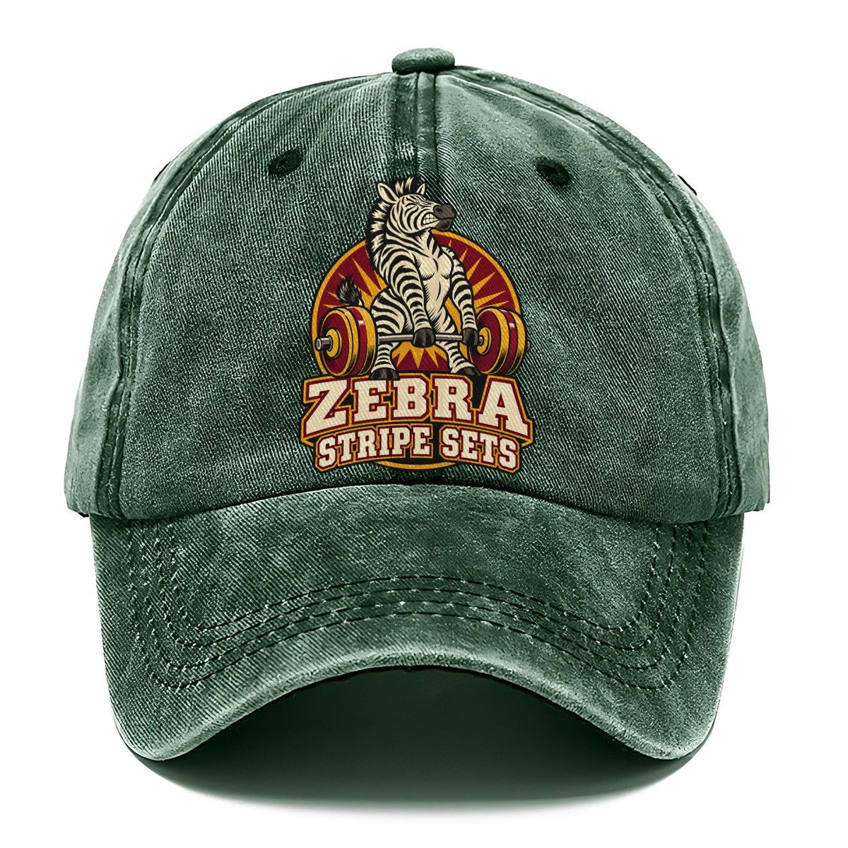 Zebra Stripe Sets Animal Lifters Classic Cap – Forest Mist