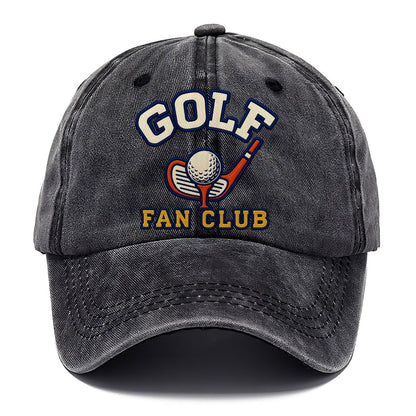 Golf Fan Club Classic Cap – Graphite