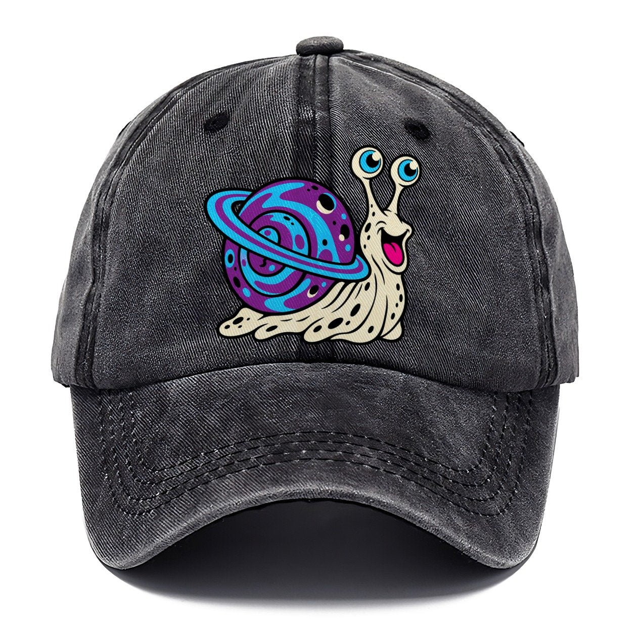 Snail Shell Planet Crazy Styles Classic Cap – Graphite