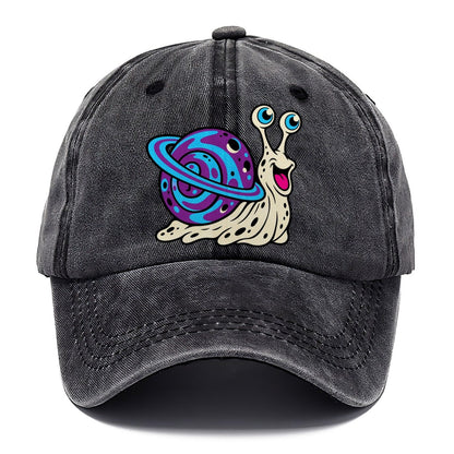 Snail Shell Planet Crazy Styles Classic Cap – Graphite