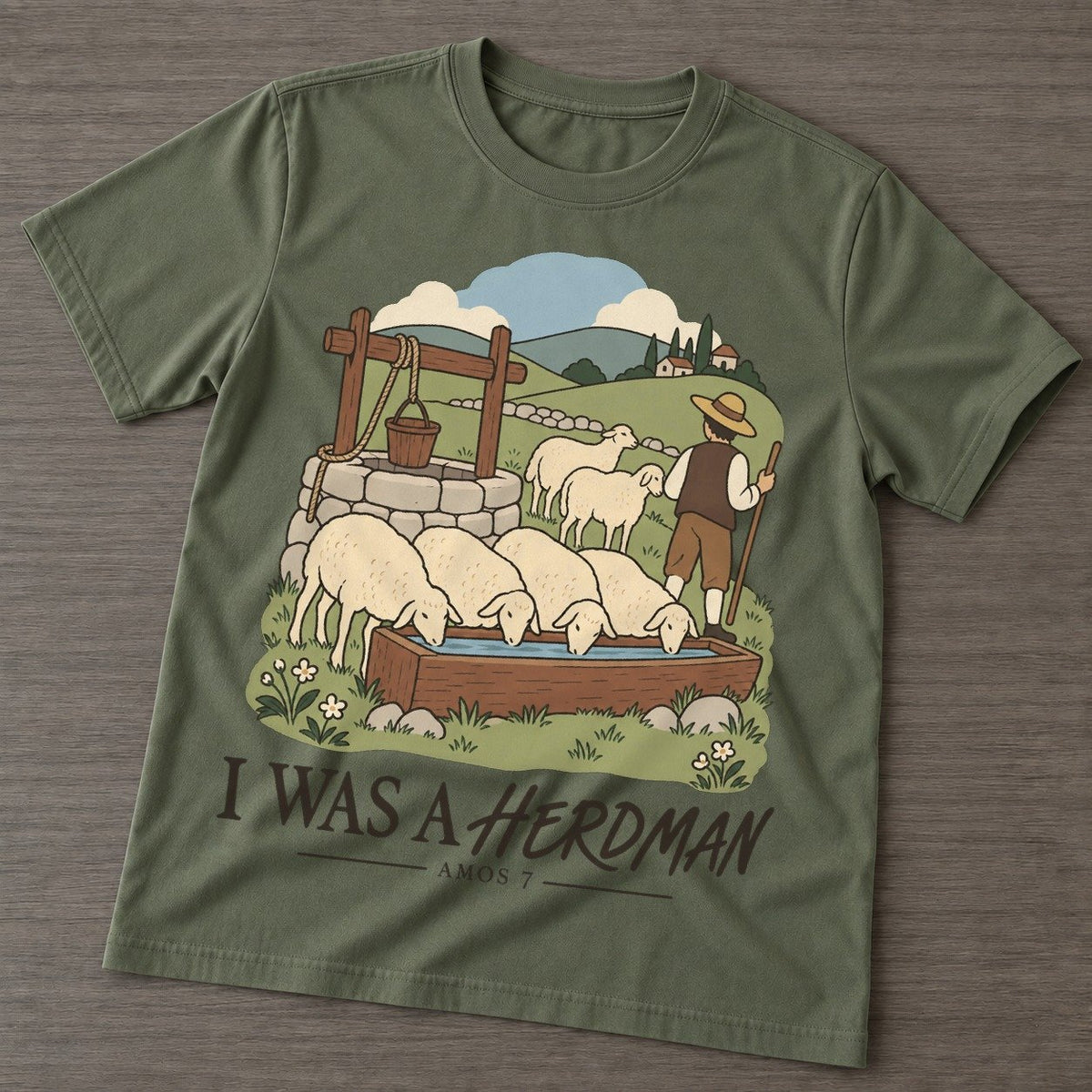 Army Green — front view