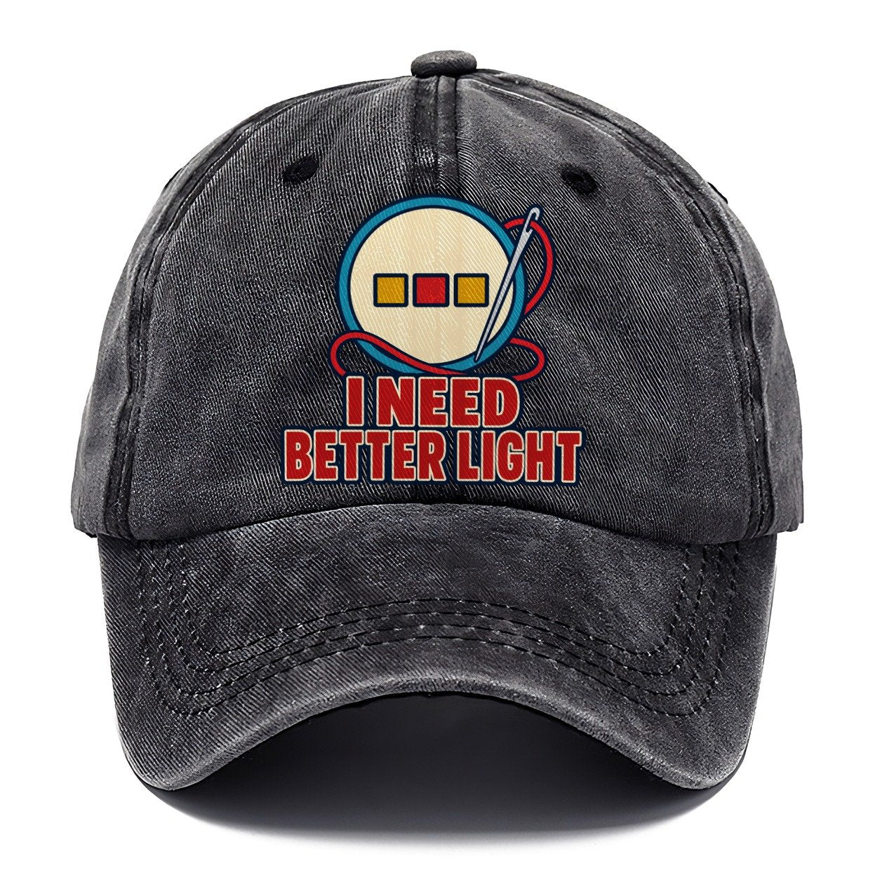 I Need Better Light And Needlework Classic Cap – Graphite