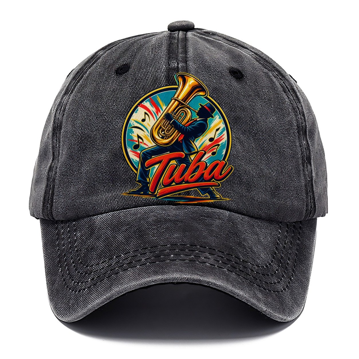Tuba Crest Music Instruments Classic Cap – Graphite