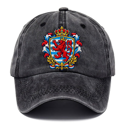 Luxembourg Heraldic Crest Country Logos Classic Cap – Graphite