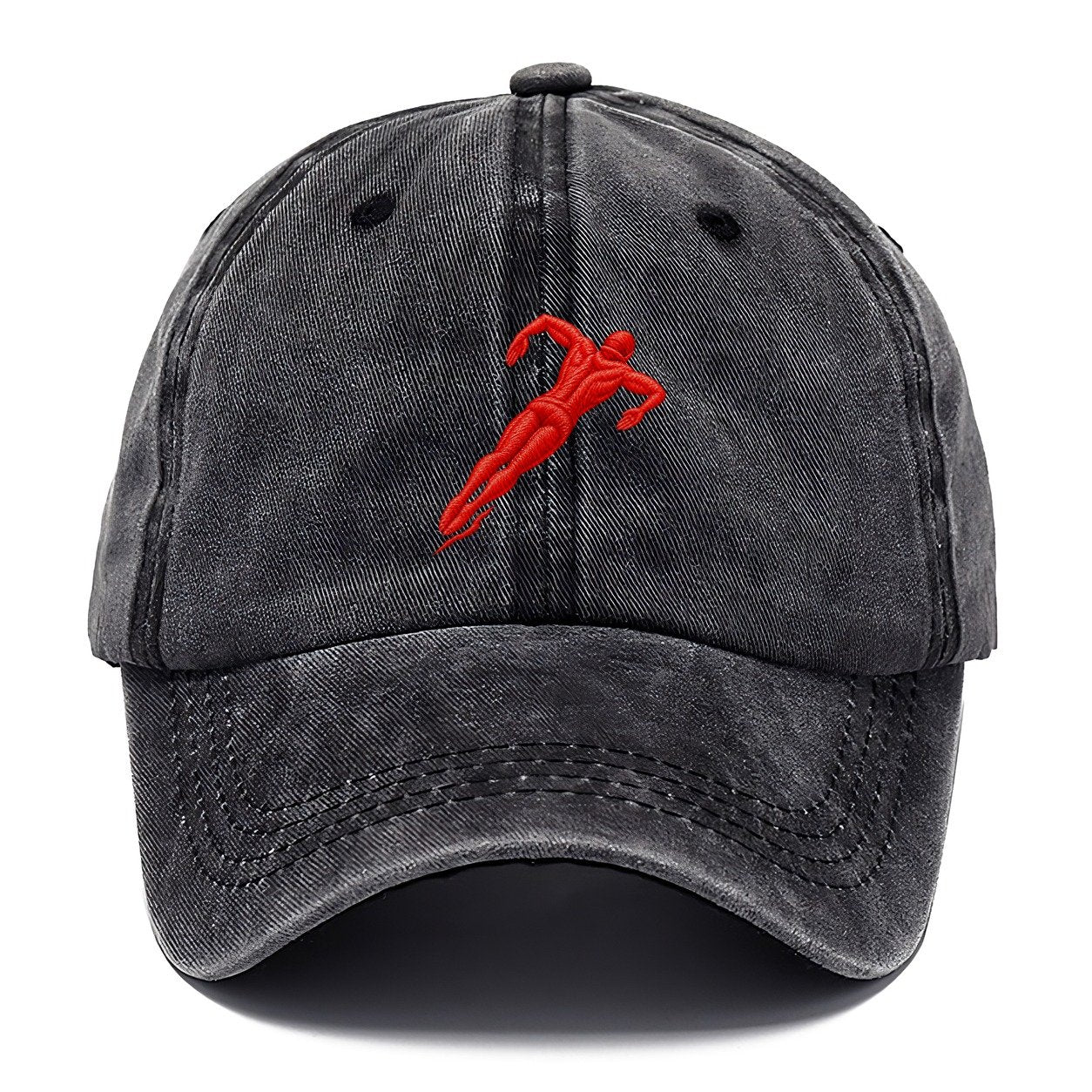Butterfly Swimmer Break Micro Motion Mark Classic Cap – Graphite