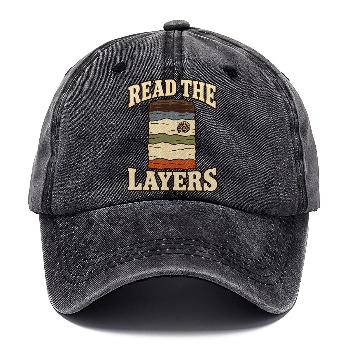 Sedimentary Layer Study Rocks And Minerals Classic Cap – Graphite