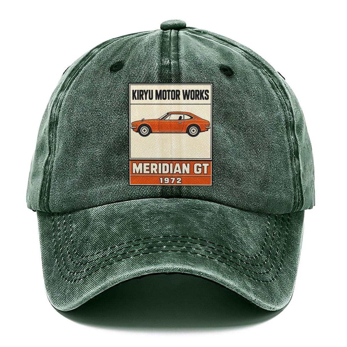 Kiryu Meridian Gt Showa Speed Plates Classic Cap – Forest Mist