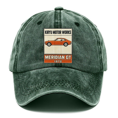 Kiryu Meridian Gt Showa Speed Plates Classic Cap – Forest Mist