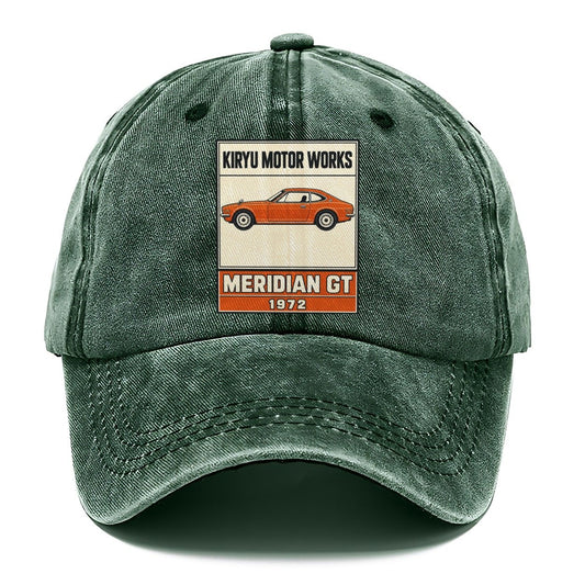 Kiryu Meridian Gt Showa Speed Plates Classic Cap – Forest Mist
