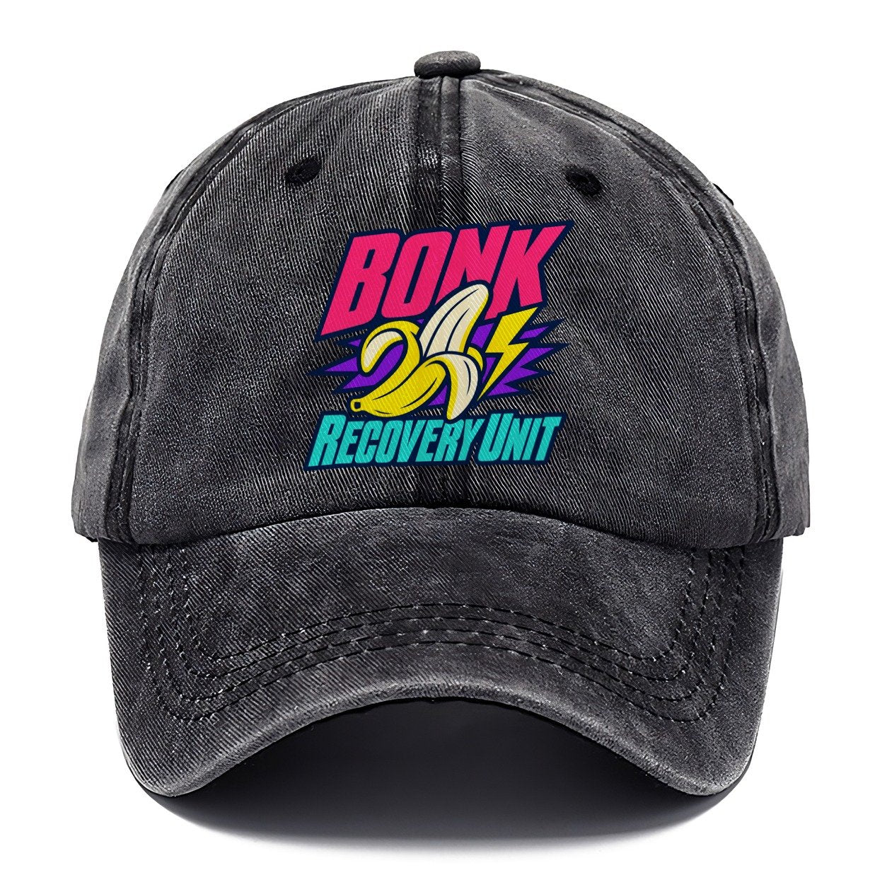 Bonk Recovery Unit 90S Running Clubs Classic Cap – Graphite
