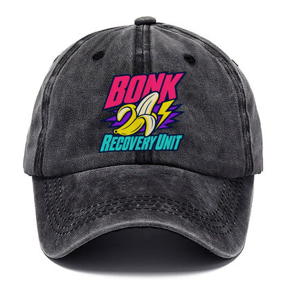 Bonk Recovery Unit 90S Running Clubs Classic Cap – Graphite