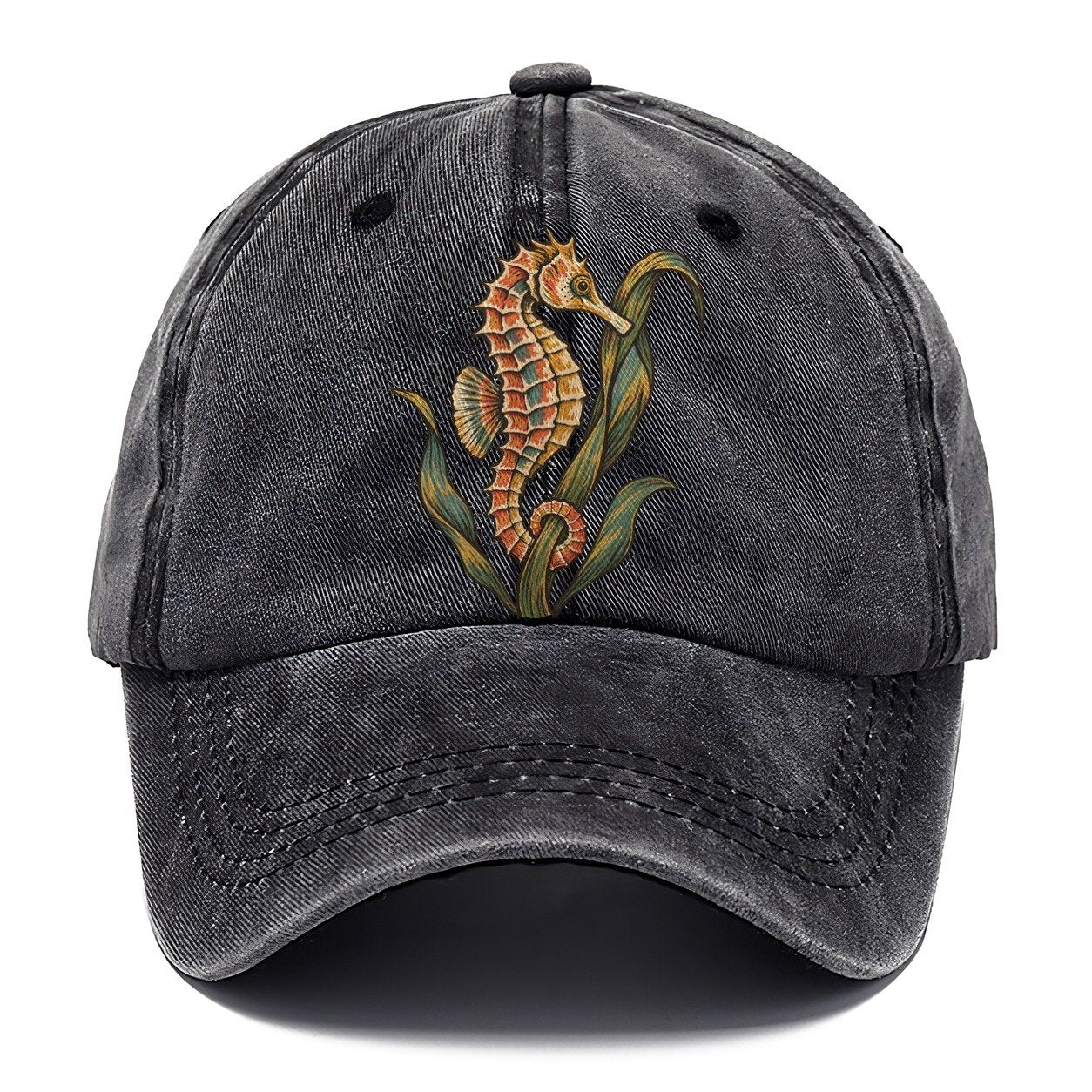 Seahorse Eelgrass Cradle Gentle Wild Classic Cap – Graphite