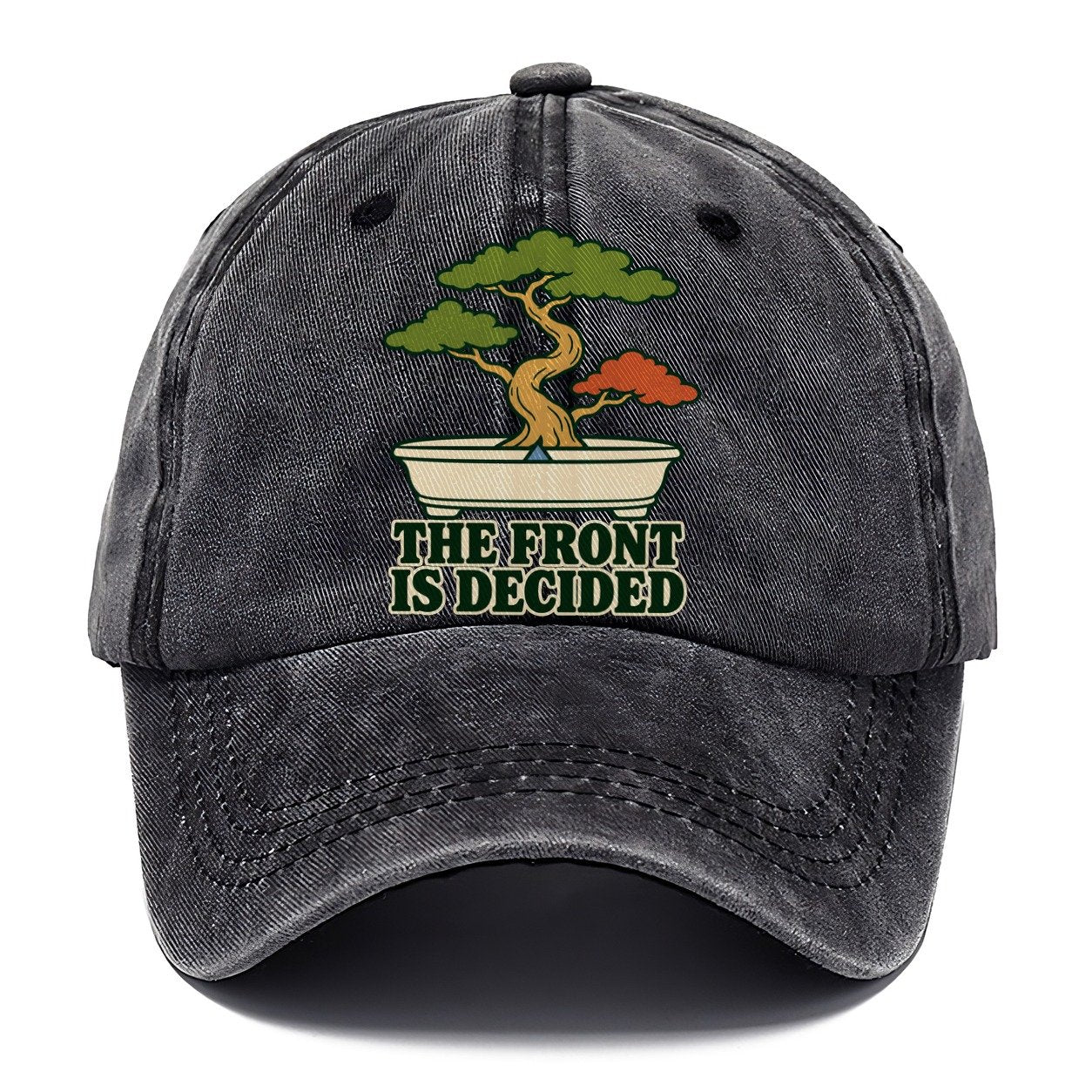 The Front Is Decided Bonsai Classic Cap – Graphite