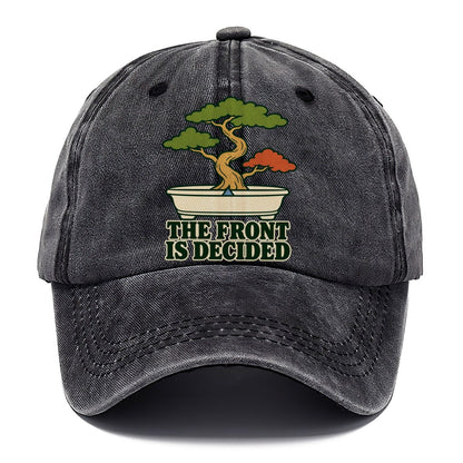 The Front Is Decided Bonsai Classic Cap – Graphite
