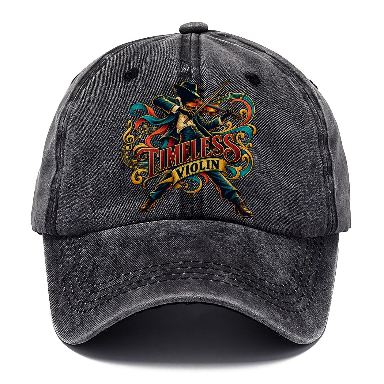Timeless Violin Music Instruments Classic Cap – Graphite