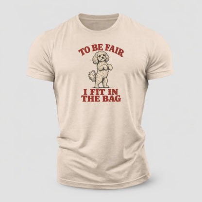 Maltipoo Dog Declarations Cotton T-Shirt – Sand