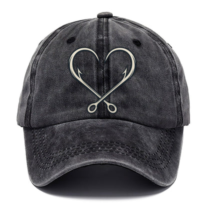 Hook Heart Fishing Elegant Classic Cap – Graphite