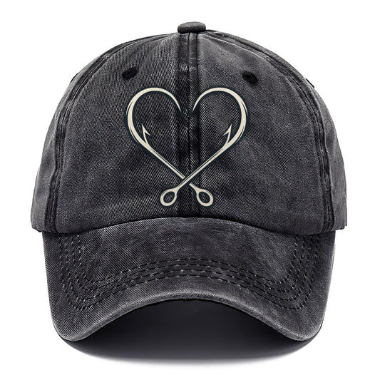 Hook Heart Fishing Elegant Classic Cap – Graphite