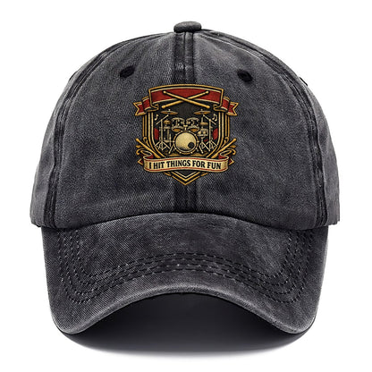 Drummer Humor Classic Cap – Graphite