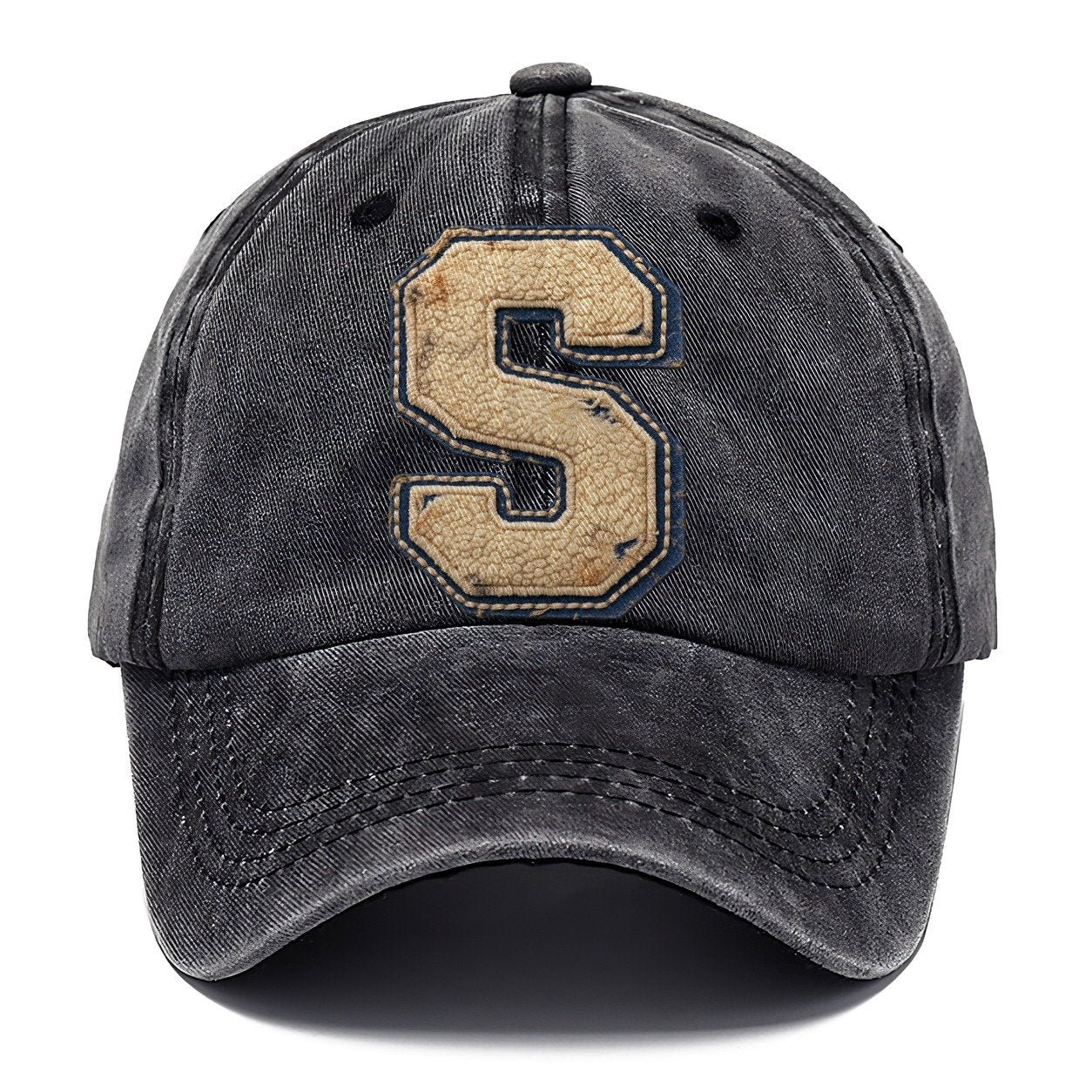 Varsity Chenille S Monogram Classic Cap – Graphite