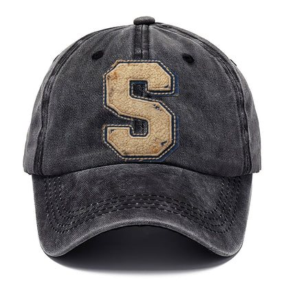 Varsity Chenille S Monogram Classic Cap – Graphite