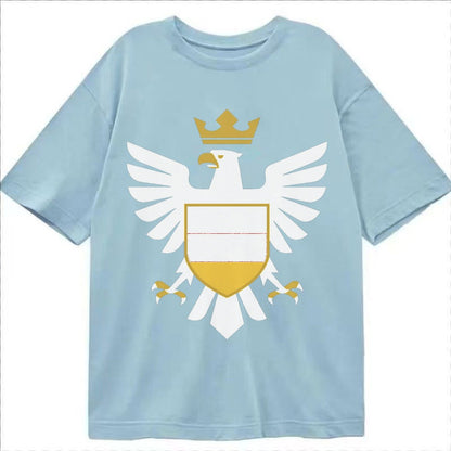 Germany Eagle Emblem Classic T-shirt – Light Blue
