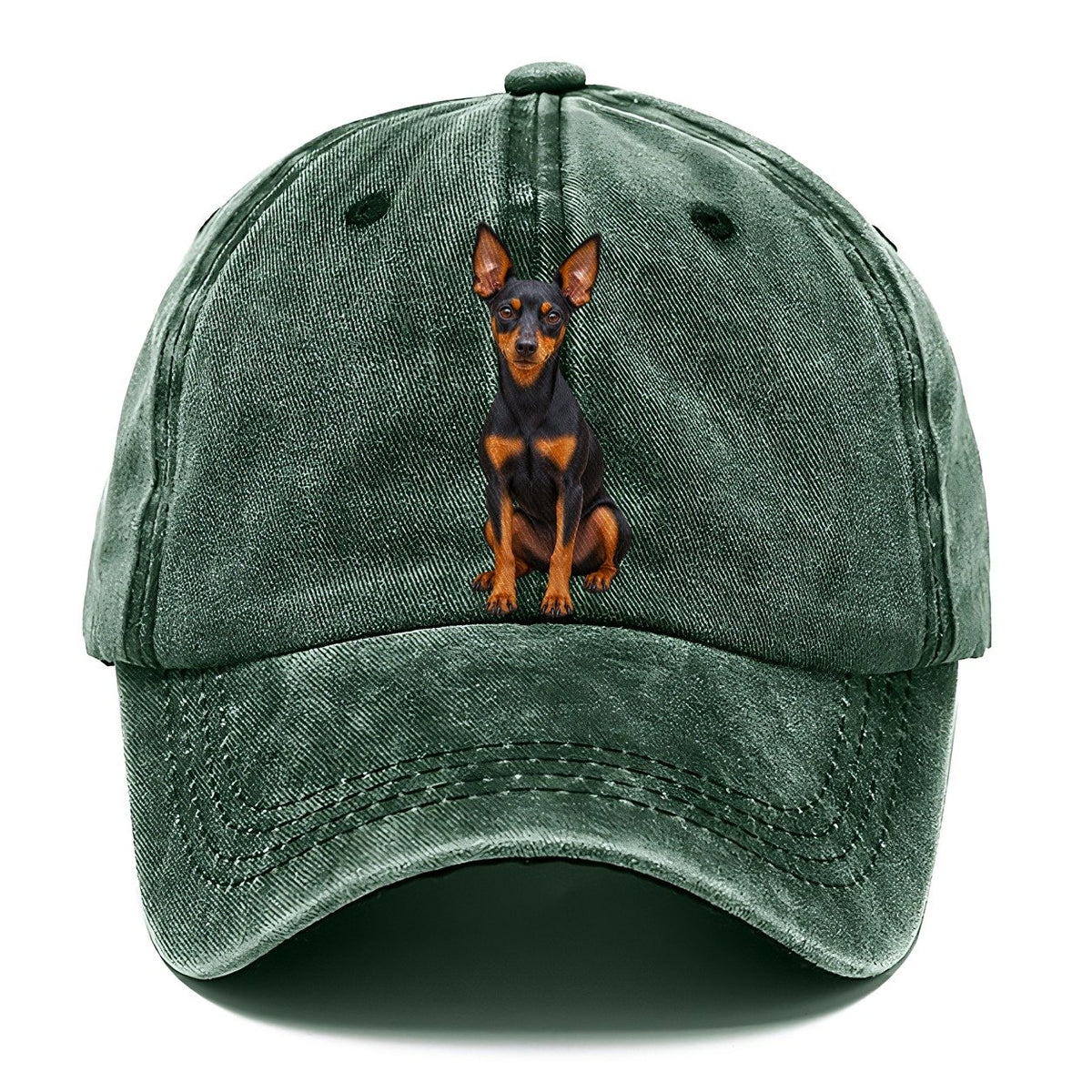 Miniature Pinscher Classic Cap – Forest Mist