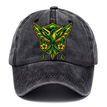 Jamaica Minimal Emblem Country Logos Classic Cap – Graphite