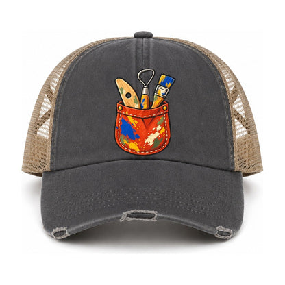 Charcoal-Khaki — front view