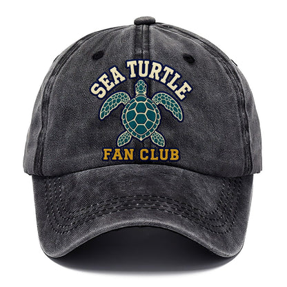 Sea Turtle Fan Club Classic Cap – Graphite