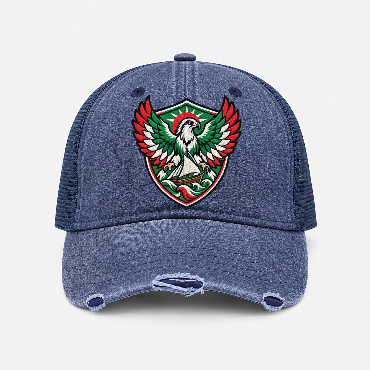 Navy — front view