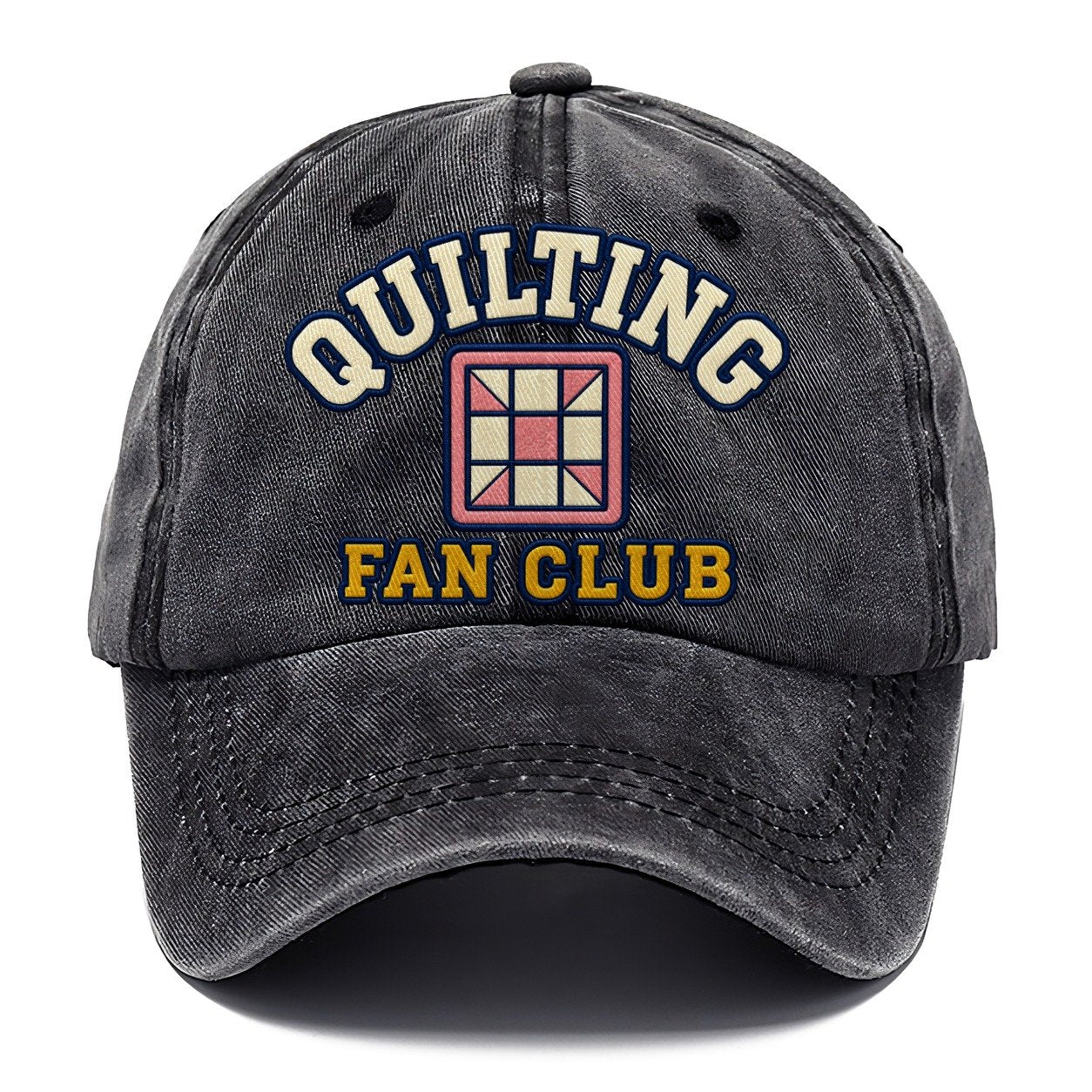 Quilting Fan Club Classic Cap – Graphite