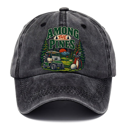 Among The Pines Golf Life Classic Cap – Graphite