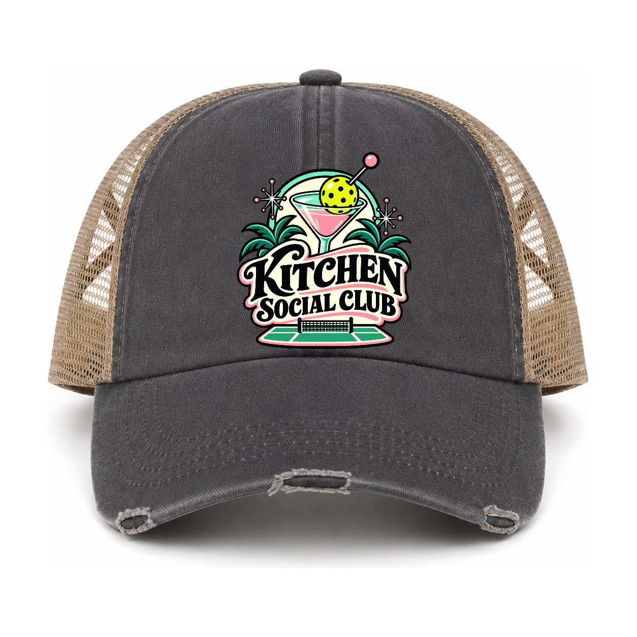 Charcoal-Khaki — front view