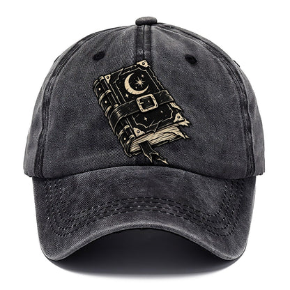 Clasped Spellbook Witch Magic Classic Cap – Graphite
