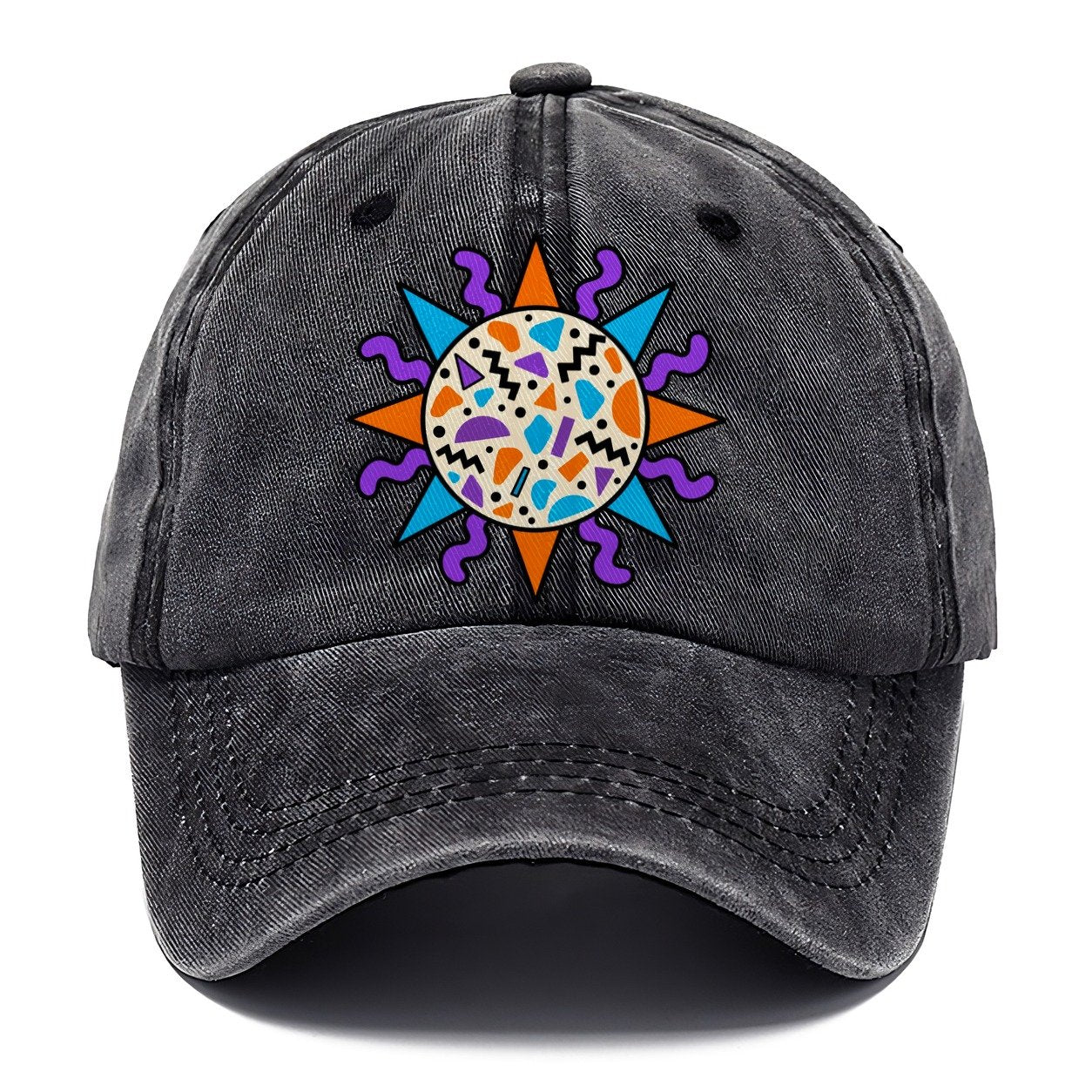 Terrazzo Sun Crazy Styles Classic Cap – Graphite