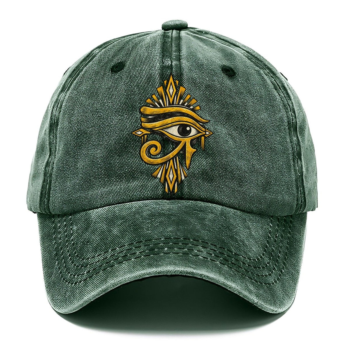 Eye of Horus Sunburst Classic Cap – Forest Mist