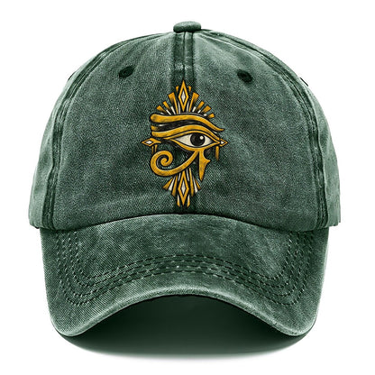 Eye of Horus Sunburst Classic Cap – Forest Mist