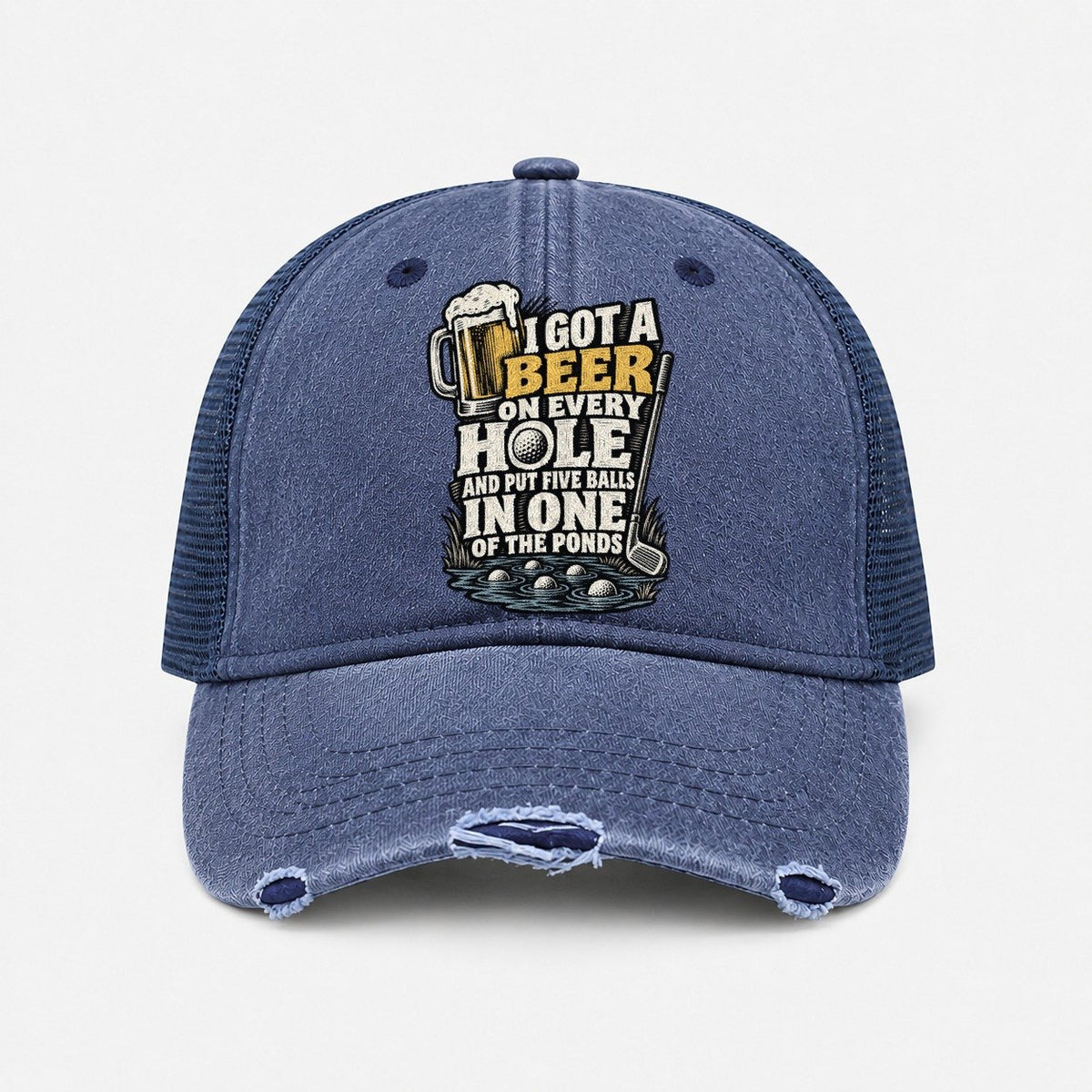 Navy — front view