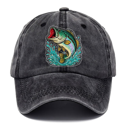 Fish Splash Classic Cap – Graphite