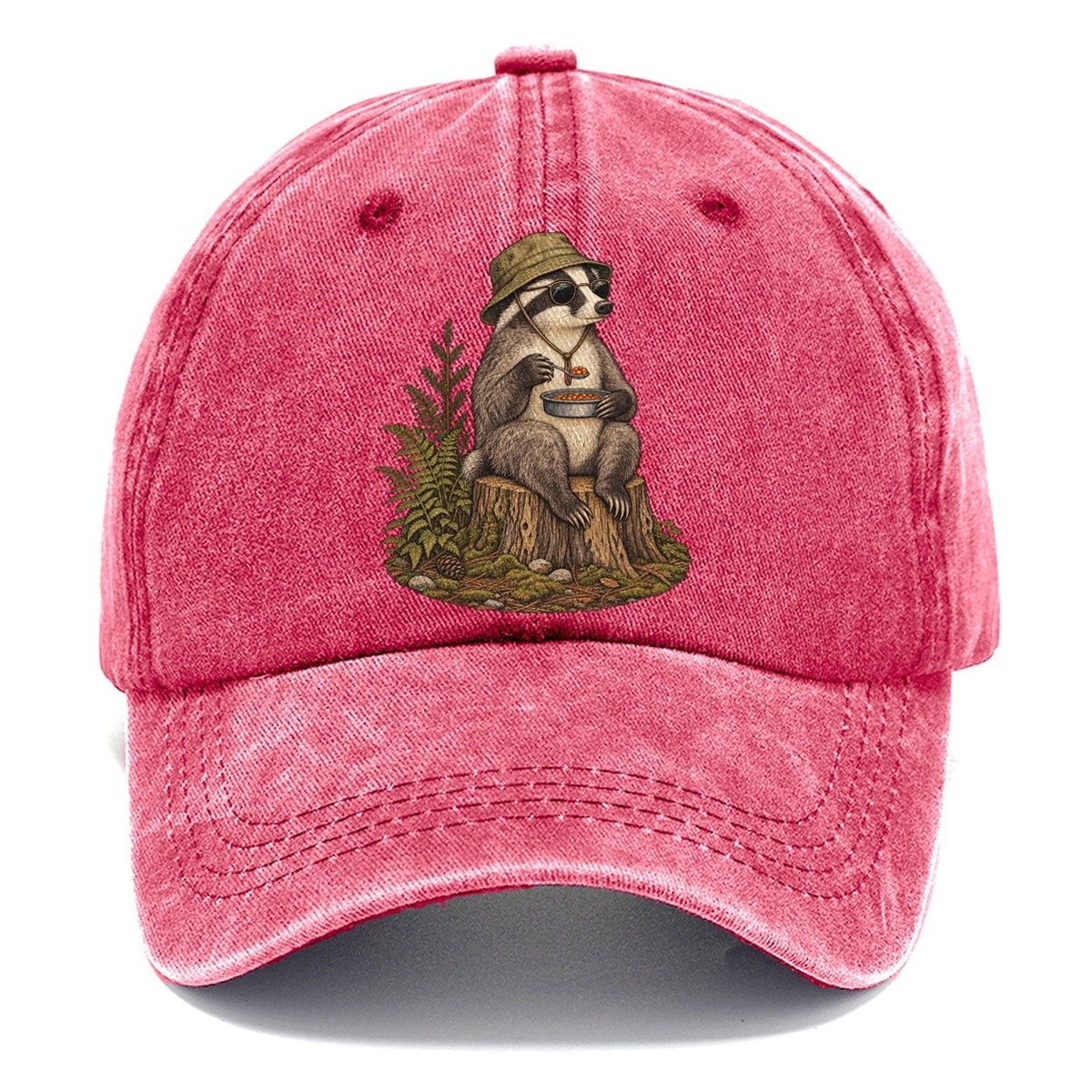 Badger Camp Chef Slow Camp Club Classic Cap – Pomegranate Blush
