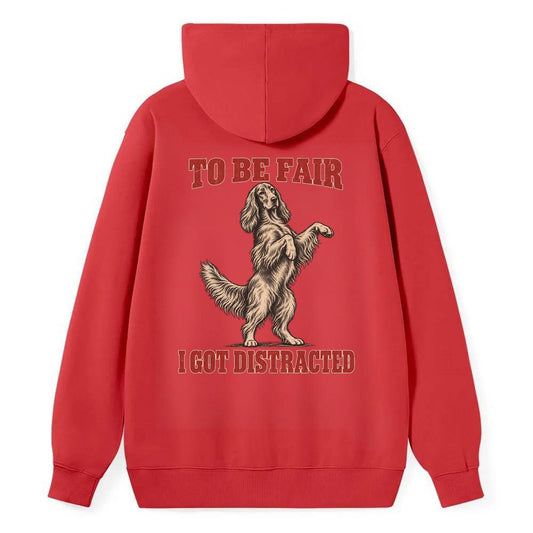 Irish Setter Dog Declarations Classic Pullover Hoodie – Red