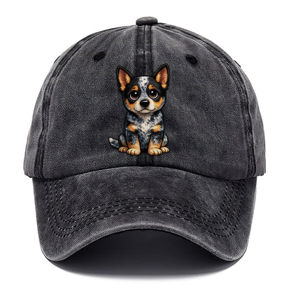Australian Cattle Dog Sitting Sweetheart Classic Cap – Graphite
