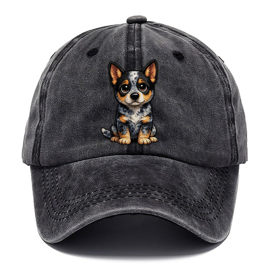 Australian Cattle Dog Sitting Sweetheart Classic Cap – Graphite
