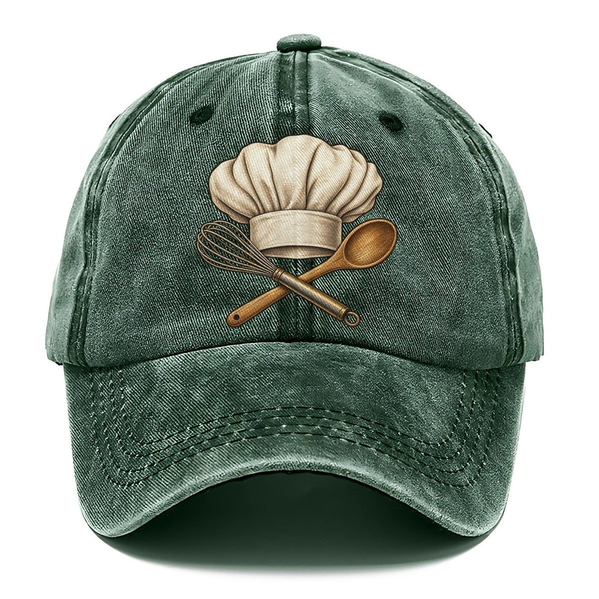 Chef Hat Whisk And Spoon Fan Favorites Classic Cap – Forest Mist