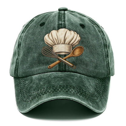 Chef Hat Whisk And Spoon Fan Favorites Classic Cap – Forest Mist